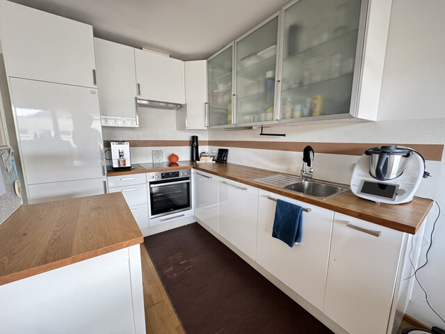 Sehr gut geschnittene 3-Zimmer-Wohnung mit großer Südwest-Terrasse