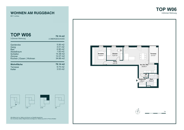 Neubau Top 6: Kurzzeitvermietung erlaubt - ihr Domizil am Bodensee - eine Rendite von 7% möglich!
