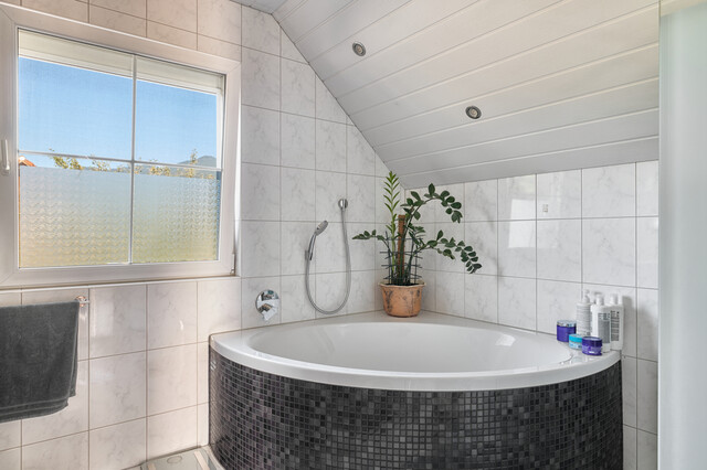 Raumwunder mit Naturpool