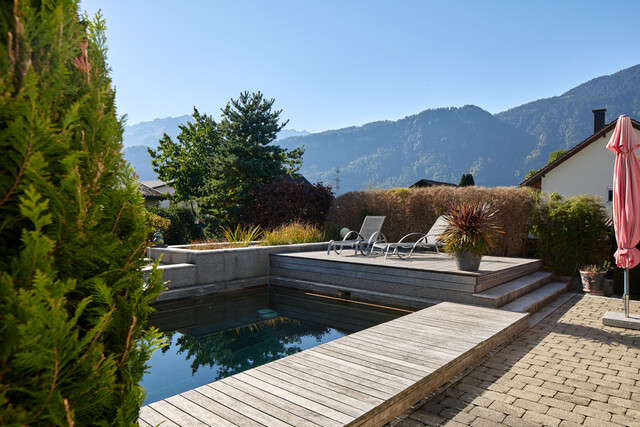 Raumwunder mit Naturpool