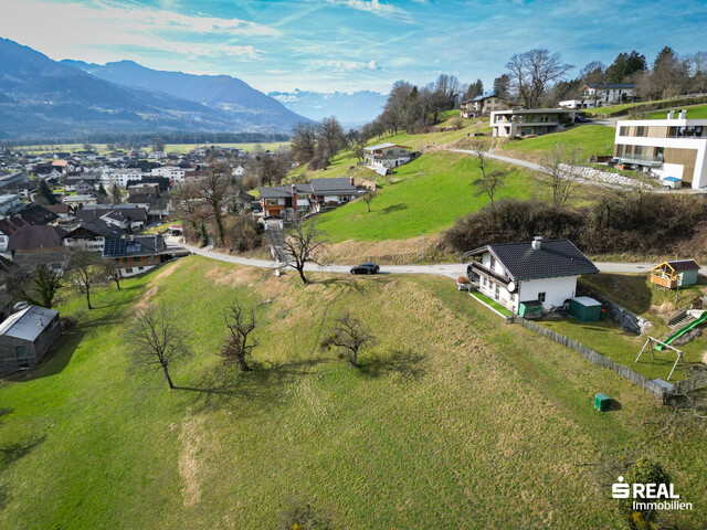 Baugrundstück in Aussichtslage in Schlins