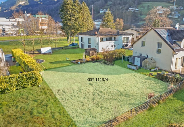 Ihr Platz zum Ankommen - quadratisches Baugrundstück in Hohenems