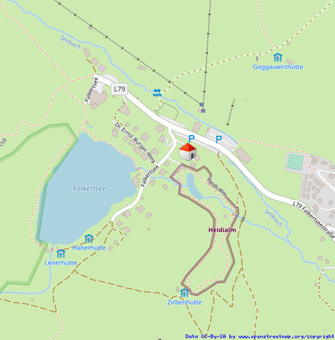 Neuwertiges Chalet Dorf mit Alm-Gasthof in bester Lage am Falkert - direkt neben der "Heidi-Alm"