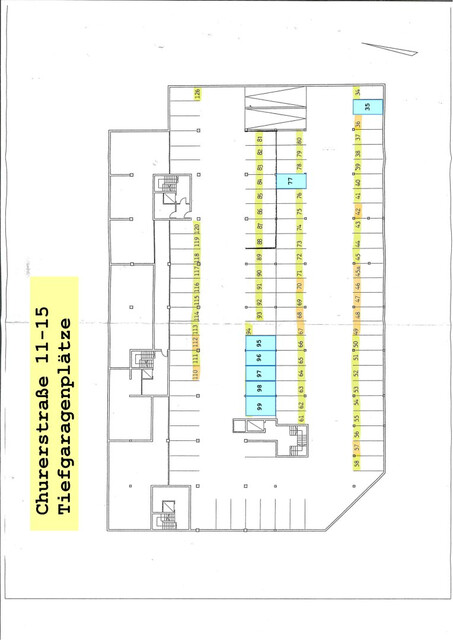 Tiefgaragenstellplätze in zentraler Lage von Feldkirch