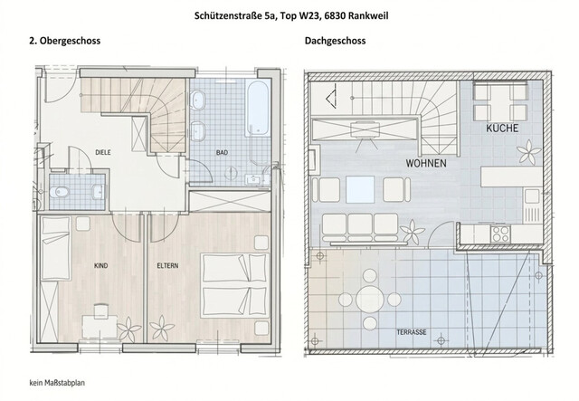 Charmante 3-Zimmer-Maisonettewohnung in Rankweil zu vermieten!