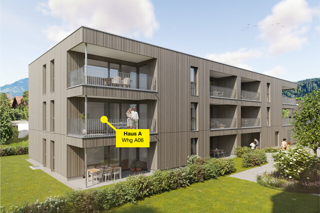 3-Zimmerwohnung mit Terrasse | A06