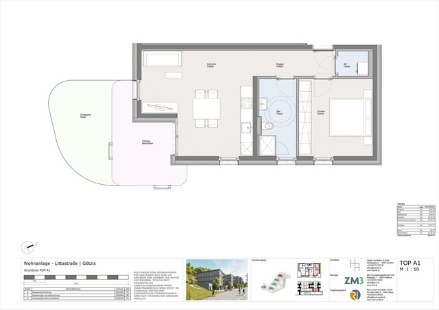 2-Zimmer-Gartenwohnung in Götzis - Top A1