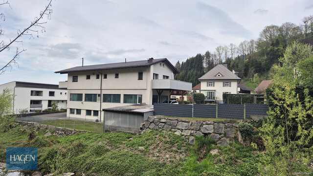 Wohnen & Arbeiten direkt am Steinebach – Top-Objekt für Handwerksbetriebe in Dornbirn Oberdorf