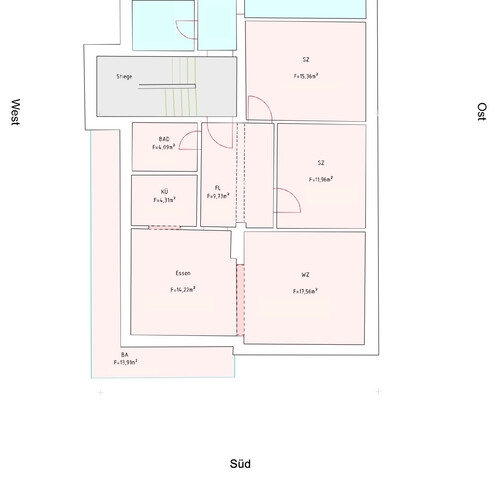Sonnige 3,5 Zimmer Wohnung mit Balkon in Seenähe 