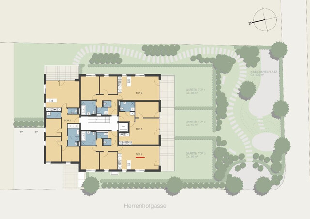 Familiäre sonnige 3 Zimmer Wohnung mit TG-Stellplatz