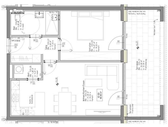 PRIVAT - Moderne 2-Zimmer-Gartenwohnung nahe Bodensee mit Tiefgaragenplatz