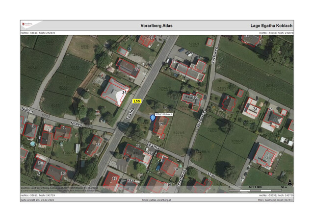 Neubau Koblach - Stadtvilla 115 massiv gebaut - HAUS 3