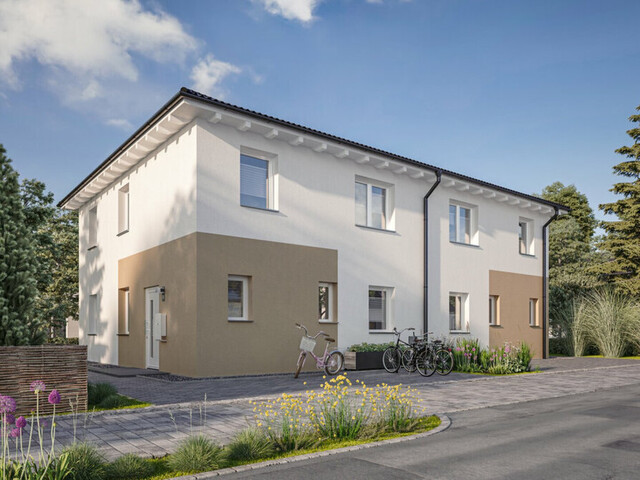 Neuer Preis !! Moderne Doppelhaushälfte in Lustenau, 5 Zimmer, Garten, Stellplätze, Erstbezug! - Haus B