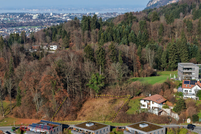 Wolfurt Rickenbach - Grundstück in sonniger Bestlage