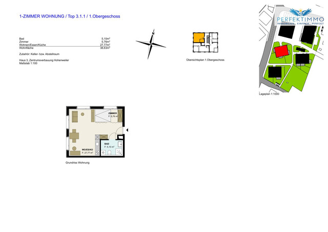 Anlegerwohnung in Hohenweiler - Neubau!