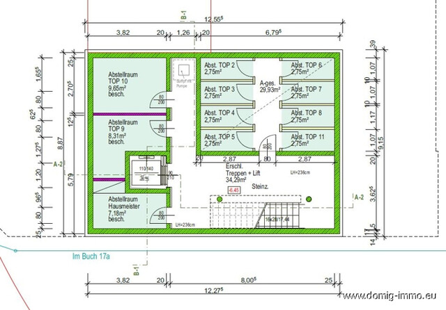 NEUBAU: Schöne 3 Zimmer Wohnung mit Loggia  und hochwertiger Ausstattung in Götzis! TOP 9