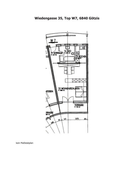 Gemütliche 2-Zimmerwohnung mit Balkon in Götzis zu vermieten!