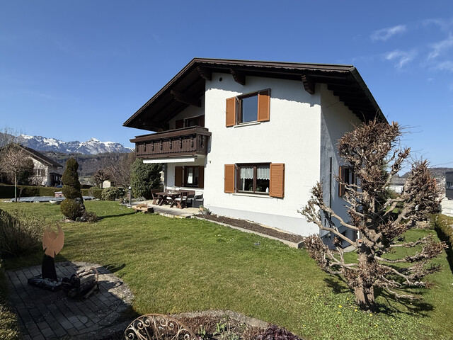 Ihr Traumhaus wartet - Einfamilienhaus mit Garten in Feldkirch-Tisis