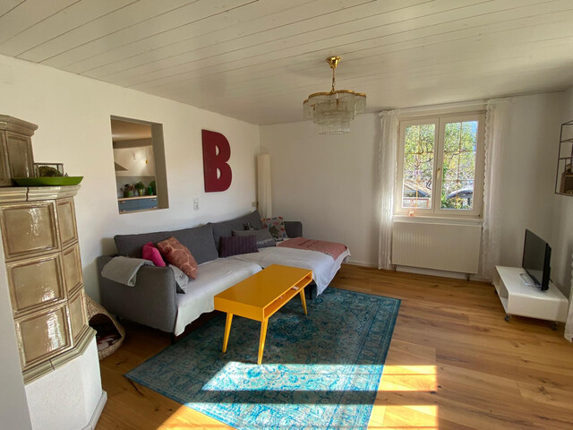 Schöne Wohnung/halbes Haus in schönem Wohngebiet 