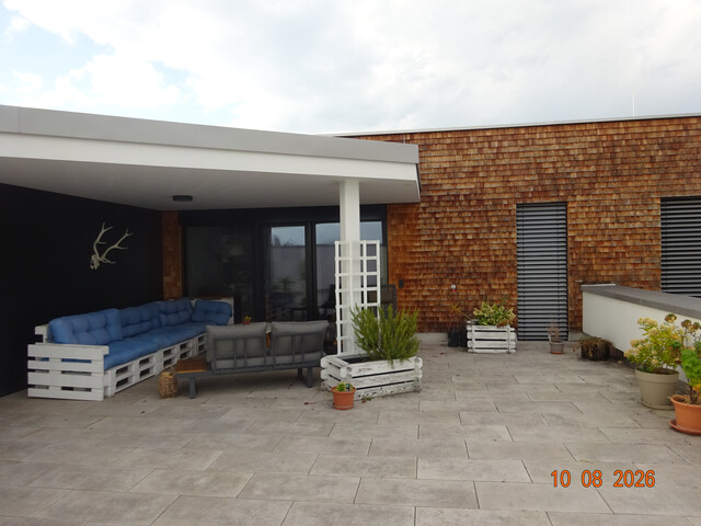 Tolle 4-Zimmer-Wohnung TOP 18 mit Kühlung und riesiger Dachterrasse in Weiler-Dorfmitte