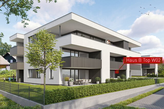 2-Zimmer-Wohnung im Haus B (B02) Sulz - Kreuzgasse