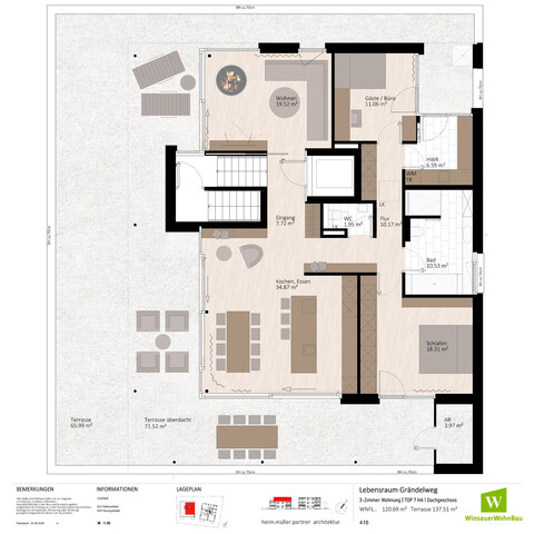 Exklusives Penthouse mit Sonnenterrasse!