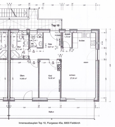 Schöne und sonnige  3-Zimmer-Wohnung mit 2 Tiefgaragenplätzen