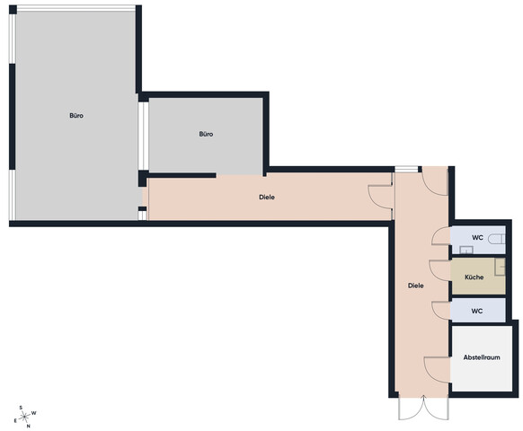 Büro- und Dienstleistungsfläche in Hard zu mieten