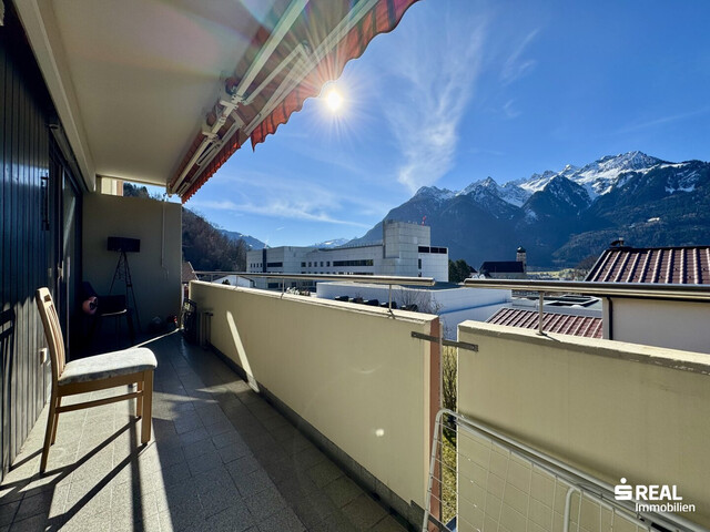 Tolle 3-Zimmerwohnung mit zwei Balkonen und einer Garagenbox