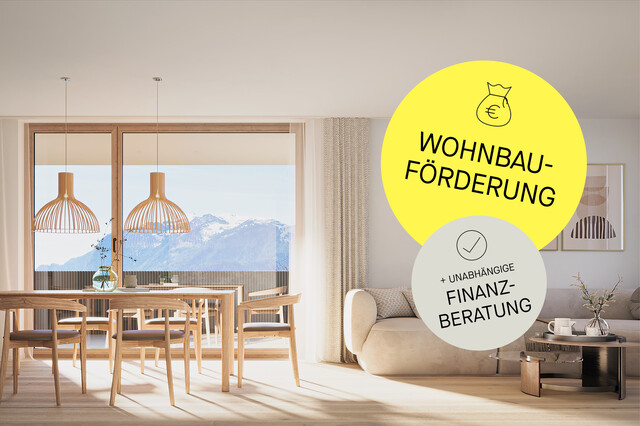 Schöne 2-Zimmer Terrassenwohnung in Koblach