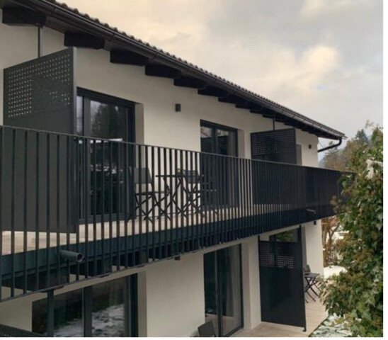 Neubau-Wohnung Top 3 voll Möbliert mit 8 m² Terrasse, Garten, EG, Fahrradraum!