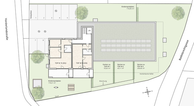 4-Zi-Gartenwohnung VARIANTE TOP 1-2 in Rankweil, Vorderlandstraße 2