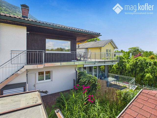 Wohnen mit Weitblick – Zweifamilienhaus mit Gartenidylle mitten in Feldkirch