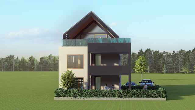 Neubau Terrassenwohnung mit Terrasse, Garage & Keller - Erstbezug!