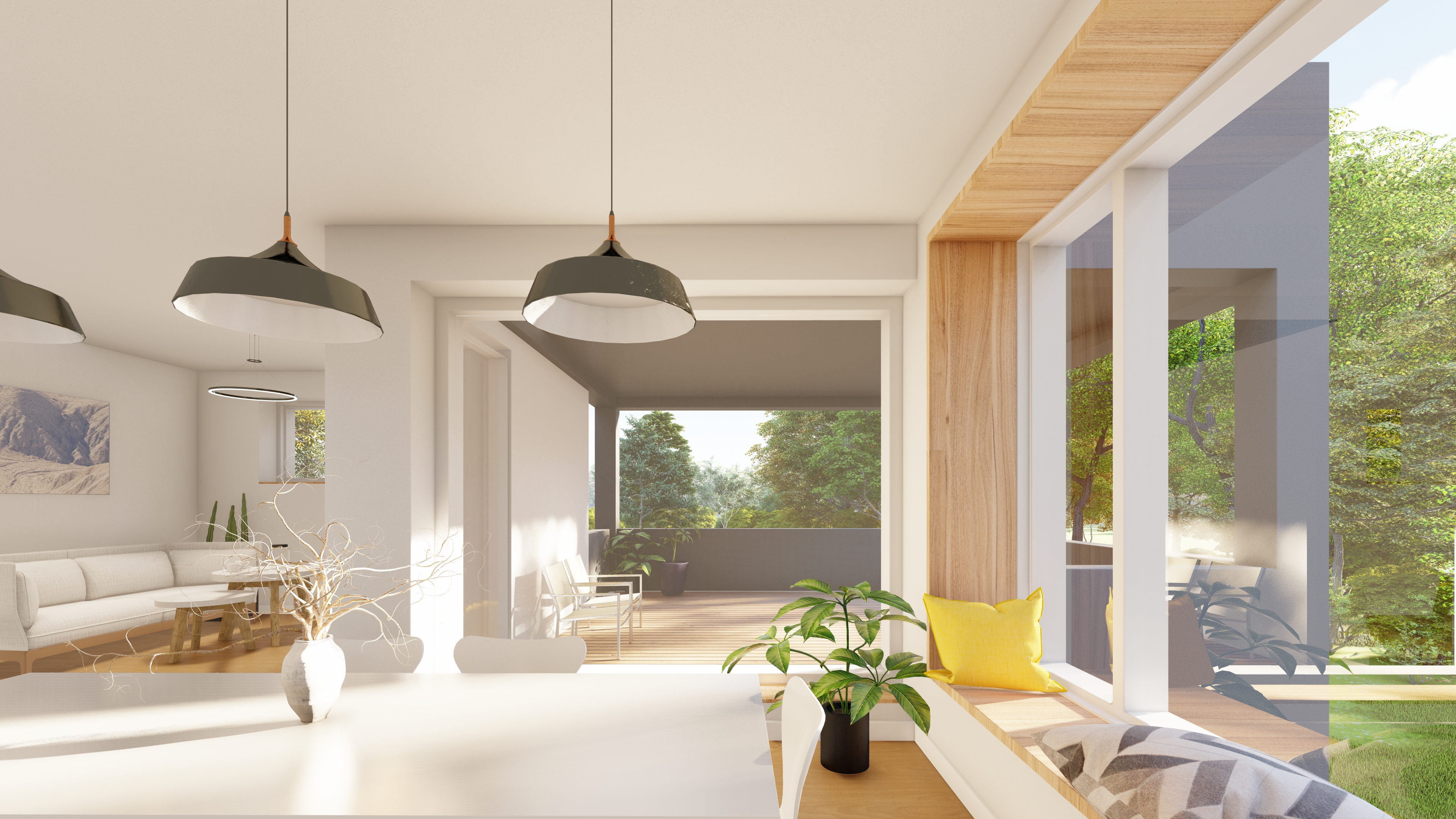 Neubau Terrassenwohnung mit Terrasse, Garage & Keller - Erstbezug!