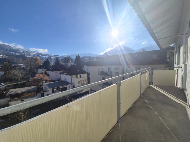 Zentrale 3,5-Zi-Wohnung mit schönem Ausblick in Dornbirn 