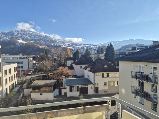 Zentrale 3,5-Zi-Wohnung mit schönem Ausblick in Dornbirn 