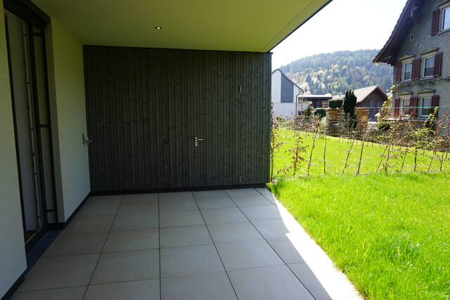 Naflastraße Feldkirch, schöne 2-Zimmer Wohnung mit Garten, Erstbezug