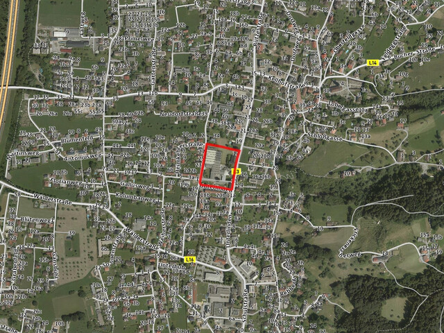 Gewerbestandort Wolfurt – ca. 4.900 m², Gesamtfläche oder Teilflächen mietbar
