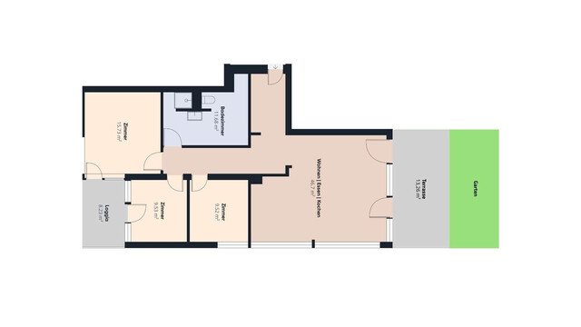 Hittisau | Großzügige 4-Zimmer-Gartenwohnung im Bregenzerwald