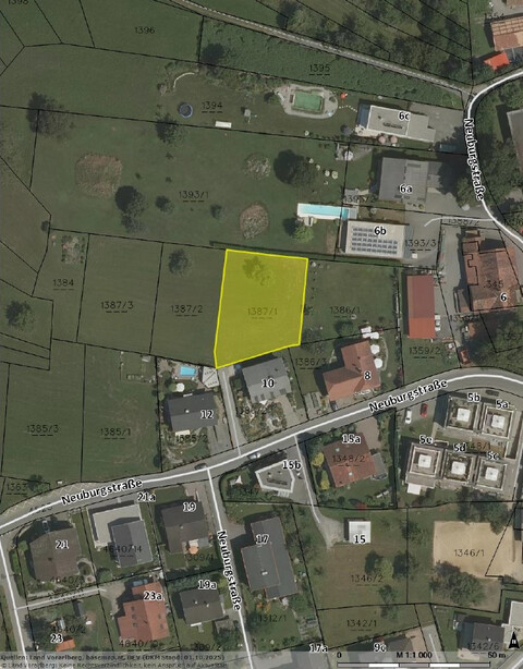 Exklusiver Baugrund in Götzis!