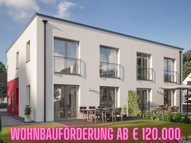 Traumhaftes Doppelhaus in Götzis - Erstbezug mit Garten, Terrasse & modernster Ausstattung für 672.725 €! mit min. 120.000 Wohnbauförderung ( Haus B Rechts)