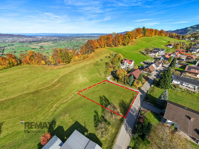 Ihr Rückzugsort in Hohenems/Emsreute – sonniges, ruhiges Grundstück