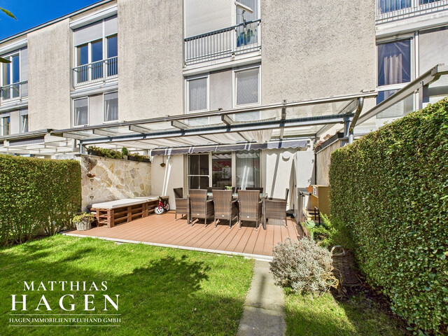 Charmante Maisonette-Wohnung mit Garten sehr nahe am See gelegen