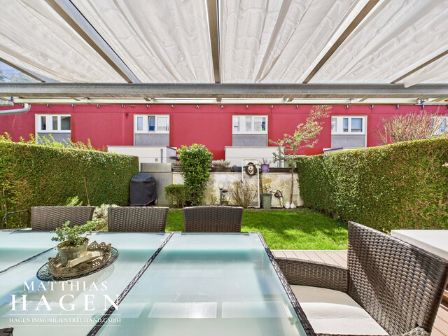 Charmante Maisonette-Wohnung mit Garten sehr nahe am See gelegen