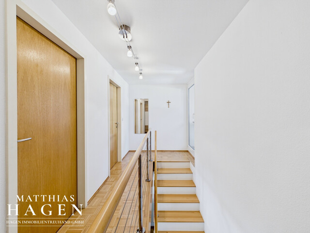 Charmante Maisonette-Wohnung mit Garten sehr nahe am See gelegen