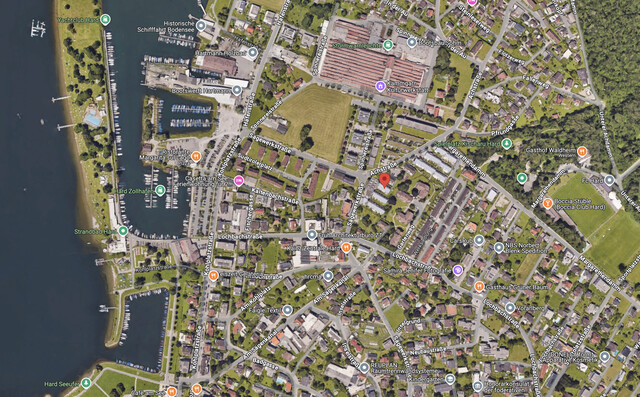 Charmante Maisonette-Wohnung mit Garten sehr nahe am See gelegen