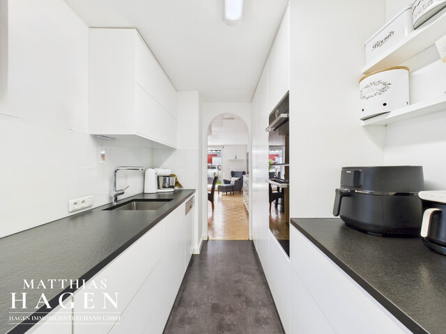 Charmante Maisonette-Wohnung mit Garten sehr nahe am See gelegen