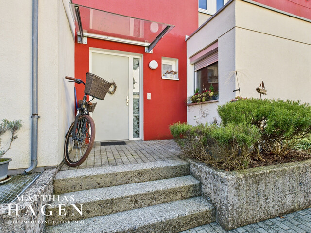 Charmante Maisonette-Wohnung mit Garten sehr nahe am See gelegen