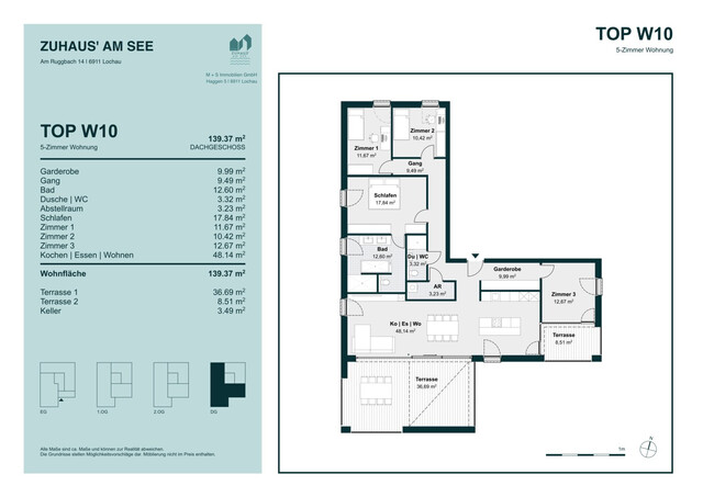 Neubau: Exklusives Wohnen am Bodensee – Luxuriöses 5-Zimmer-Penthouse mit zwei Terrassen Top 10